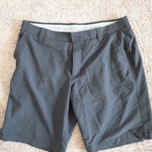 Under Armour Black Golf Shorts